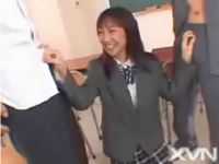 激カワJKコスの赤西涼ちゃんが教室で3P!!